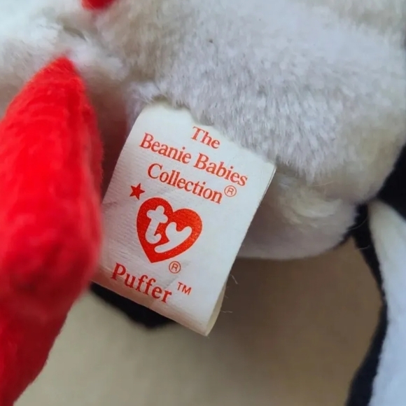 Beanbag Toy Lot: TY Beanie Babies Jabber, Puffer, Fortune, Stilts, & A Camel - Picture 4 of 6